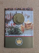 2002 commemorative medal for sale  CRAWLEY