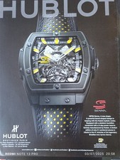Hublot vintage print d'occasion  Orleans-