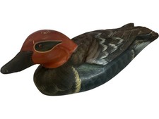 Handcrafted wooden duck for sale  UK
