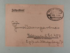 Reich feldpostfaltbrief munste gebraucht kaufen  Lauenhagen