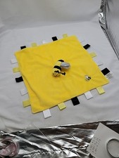 Cobertor de pelúcia macio para bebê abelha conforto segurança Lovey Taggy para menino e menina 13,5" comprar usado  Enviando para Brazil