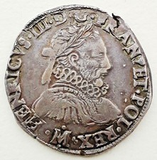 Henri iii teston d'occasion  Lescar