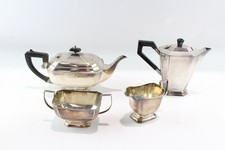 Silver plate tea for sale  LEEDS