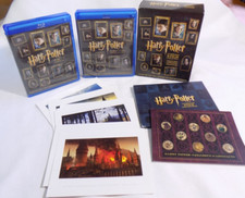 Harry Potter Complete 8 Films 16 BLU RAY + Film Prints, Book of Artifacts comprar usado  Enviando para Brazil