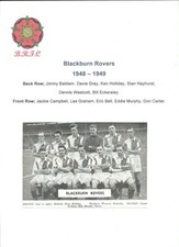 1948 blackburn rovers for sale  UK