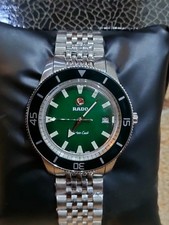 Usado, Relógio automático masculino Rado Captain Cook mostrador verde comprar usado  Enviando para Brazil