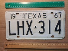 License plate texas for sale  San Diego