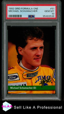Usado, MICHAEL SCHUMACHER GRID FORMULA ONE 1992 51 PSA 10 comprar usado  Enviando para Brazil