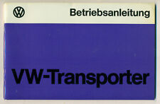 Bus transporter betriebsanleit gebraucht kaufen Bus transporter betriebsanleit gebraucht kaufen  Essen