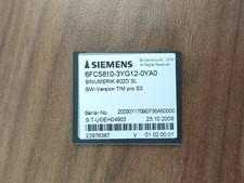 Siemens 6fc5810 3yg12 gebraucht kaufen  Wollmatingen