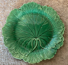 Small majolica plate for sale  CARLISLE