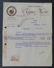Invoice 1931 caustic d'occasion  Expédié en Belgium
