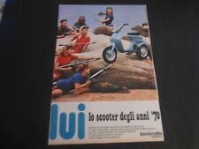 Ritaglio clipping lambretta usato  Torino