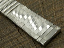 Pulseira de relógio masculina JB Champion vintage NOS expansão não usada 17,5 mm aço inoxidável, usado comprar usado  Enviando para Brazil