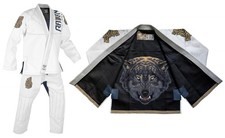 Raven Fightwear Masculino Ulfhedinn Nordic Wolf Brazilian Jiu Jitsu Uniforme BJJ Gi W comprar usado  Enviando para Brazil