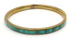 Malachite bracciale rigido usato  Caravaggio