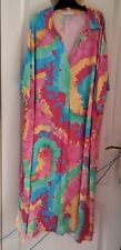 Robe multicolore motifs d'occasion  Villiers-sur-Marne