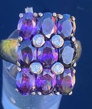 Traumhafter amethyst ring gebraucht kaufen  Belzig
