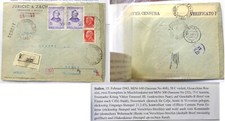 1943 censura fiume usato  Torano Castello