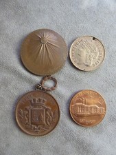 Lot medailles anciennes. d'occasion Lot medailles anciennes. d'occasion  Pézilla-la-Rivière