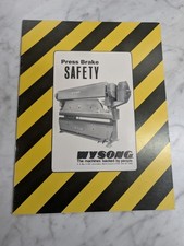 Wysong machines press for sale  USA