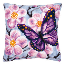 Vervaco butterfly cushion for sale  ILKESTON