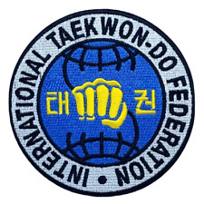Taekwondo international patch d'occasion  Expédié en France
