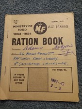 Ration book 1953 for sale  SLEAFORD
