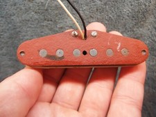 Vintage 1980 Fender Stratocaster vermelho btm captador de guitarra varas de veado rebobinado 6.15 comprar usado  Enviando para Brazil