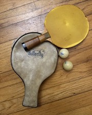 Vintage Borboleta Tamasu Tokyo Tênis de Mesa Macio Pingue-Pongue Paddle & Case comprar usado Vintage Borboleta Tamasu Tokyo Tênis de Mesa Macio Pingue-Pongue Paddle & Case comprar usado  Enviando para Brazil