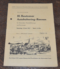 Rennprogramm iii bautzener gebraucht kaufen  Zschopau