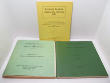 Vintage braille books for sale  West Bend