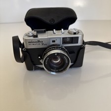 Câmera portátil telêmetro Minolta Hi Matic 7S II 35mm, parece estar funcionando, usado comprar usado  Enviando para Brazil
