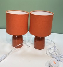 2 x lamps desk bedside for sale 2 x lamps desk bedside for sale LEICESTER