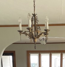 Art deco chandelier for sale  Nehawka
