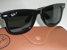 ÓCULOS DE SOL RAY BAN RB2140 901/58 50[]22 PRETO BRILHANTE CRISTAL POLARIZADO WAYFARERS comprar usado  Enviando para Brazil