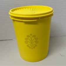 Vintage tupperware yellow for sale  Arlington