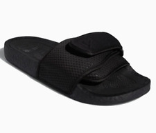 Adidas x Pharrell Williams x Boost Slides 'Triple Black' FX8056 Pharrell Core..., usado comprar usado  Enviando para Brazil