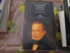 Leopardi zibaldone pensieri usato  Torino