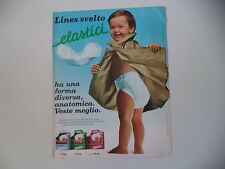 advertising Pubblicità 1984 PANNOLINI LINES SVELTO comprar usado  Enviando para Brazil
