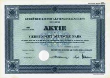 Gebrüder kiefer bau usato  Spedire a Italy