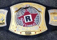 Réplica de cinto Edge Rated R Spinner Heavyweight Championship tamanho adulto 2mm, usado comprar usado  Enviando para Brazil