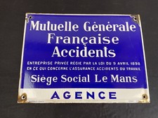 Plaque émaillée ancienne d'occasion  Bourgoin-Jallieu