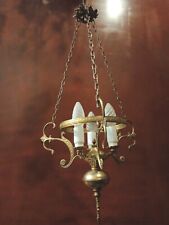 Lampadario vintage ottone usato  Sant Ambrogio di Valpolicella