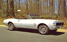 1967 Camaro SS Conversível 396 CU IN V8 Motor NJ Roaring 20 Autos Cartão Postal K6, usado comprar usado  Enviando para Brazil