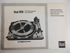 Dual 1019 hifi gebraucht kaufen  Oldenburg (Oldenburg)