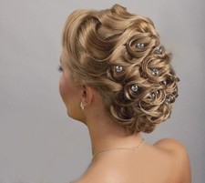Kopfschmuck curlies strass gebraucht kaufen  Köln