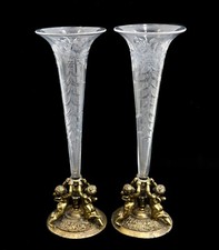 Pair pairpoint etched for sale  Wilmington