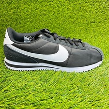 Tênis de corrida esportivo Nike Cortez têxtil preto branco masculino tamanho 9.5 comprar usado  Enviando para Brazil
