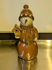 Large porcelain snowman for sale  NORTHWICH